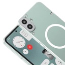 Nothing CMF Phone 1 Kamera Korumalı M-Safe Şarj Özellikli Şeffaf Zore London Sert PC Kapak - 2