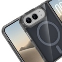 Apple iPhone Duo Uyumlu Kılıf M-Safe Şarj Özellikli Zore Nira Sert PC Kapak - 1