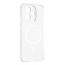 Xiaomi Redmi Note 17 Uyumlu Kamera Korumalı M-Safe Şarj Özellikli Şeffaf Zore London Sert PC Kapak - 2