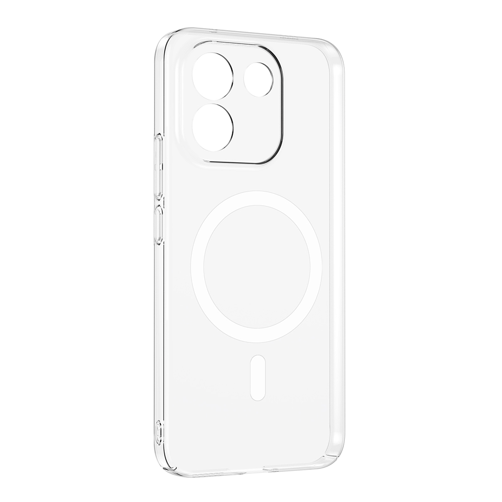 Xiaomi Redmi Note 17 Pro Max Uyumlu Kamera Korumalı M-Safe Şarj Özellikli Şeffaf Zore London Sert PC Kapak - 2