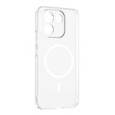 Xiaomi Redmi Note 17 Pro Max Uyumlu Kamera Korumalı M-Safe Şarj Özellikli Şeffaf Zore London Sert PC Kapak - 2