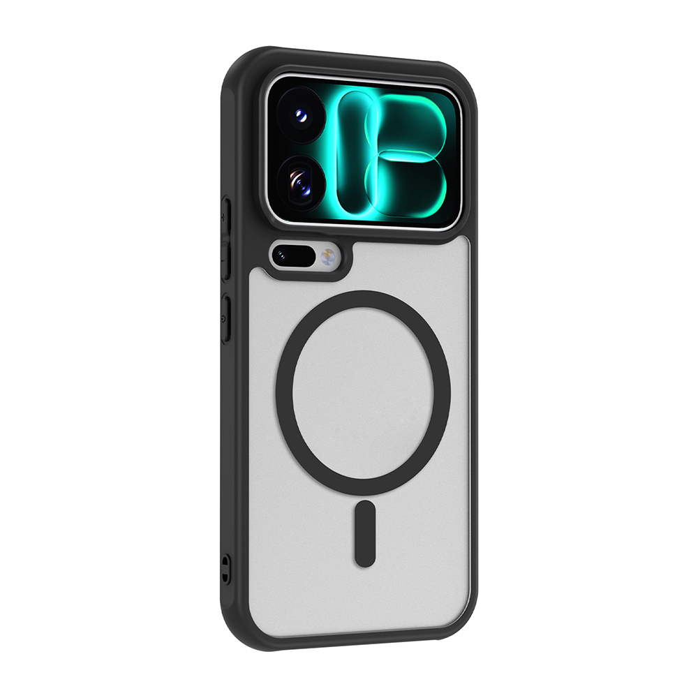 Xiaomi 18 Pro Max Kılıf M-Safe Şarj Özellikli Kamera Korumalı Zore Lunex Kapak - 2