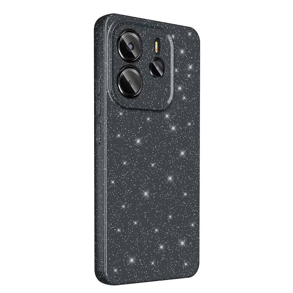 Xiaomi Redmi Note 14 5G Uyumlu Kılıf Kamera Korumalı Simli Lüks Zore Koton Kapak - 7