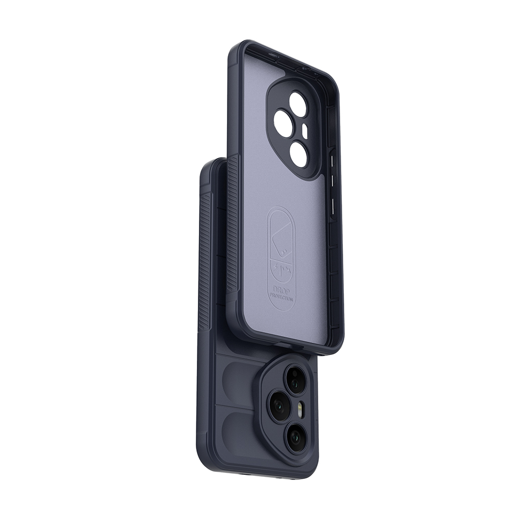Honor 400 Uyumlu Pro Kılıf Esnek TPU Oyuklu Arka Yüzey Tasarımlı Zore Etnik Silikon Kapak - 6