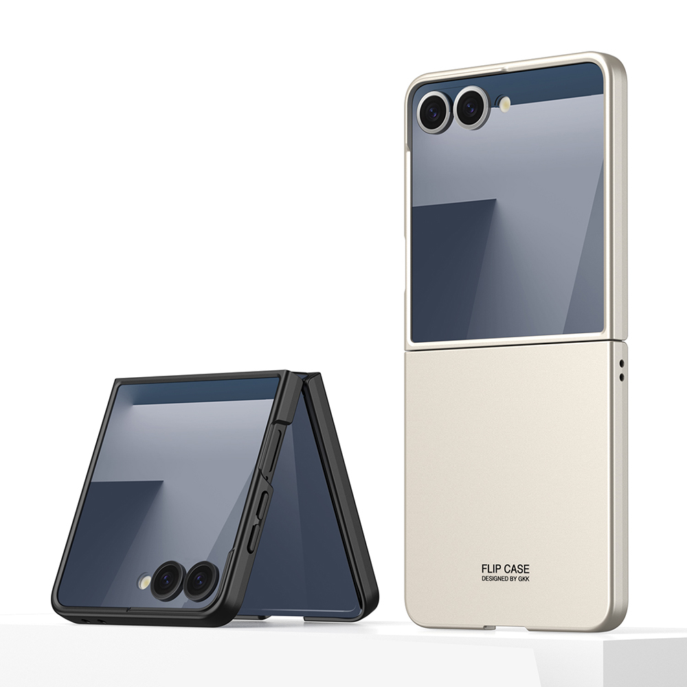 Samsung Galaxy Z Flip Uyumlu 7 Kılıf Zore Sert Kıpta Kapak - 1