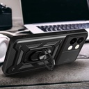Vivo Y28 Uyumlu Kılıf Magnetik Standlı Kamera Korumalı Zore Sürgülü Vega Kapak - 3