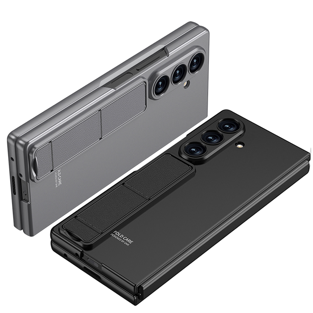 Galaxy Z Fold 7 Kılıf Standlı Zore Kıpta Qstand Kapak - 5