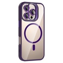 Apple iPhone 16 Pro Uyumlu Kılıf Standlı ve Kamera Lens Hediyeli M-Safe Şarj Özellikli Zore Etro Kapak - 3