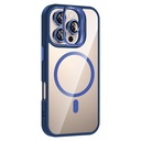 Apple iPhone 16 Pro Uyumlu Kılıf Standlı ve Kamera Lens Hediyeli M-Safe Şarj Özellikli Zore Etro Kapak - 5