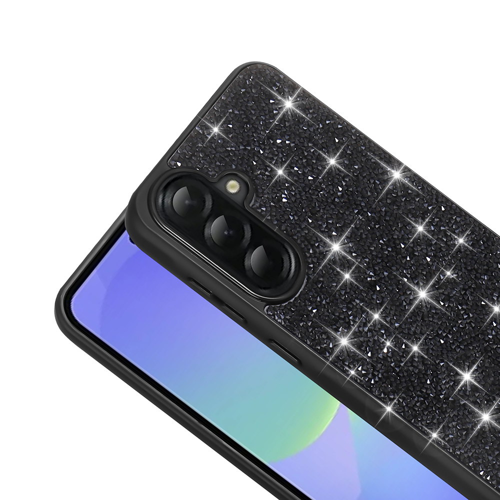 Samsung Galaxy A56 Uyumlu Kılıf Parlak Taşlı Tasarım Zore Pırlanta Kapak - 6