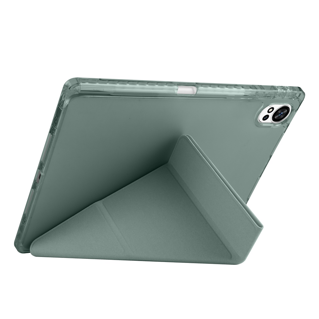 Huawei Mate Uyumlupad 12X Kılıf Zore Tri Folding Kalem Bölmeli Standlı Kılıf - 21