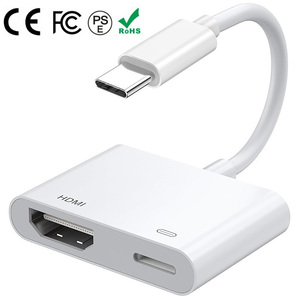 Zore Type-C to Type-C PD100W + HDMI 4K@30Hz 2in1 Adaptör - 9