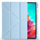 Lenovo Idea Tab Pro 12.7 TB-373FU Kılıf Zore Tri Folding Kalem Bölmeli Standlı Kılıf - 7