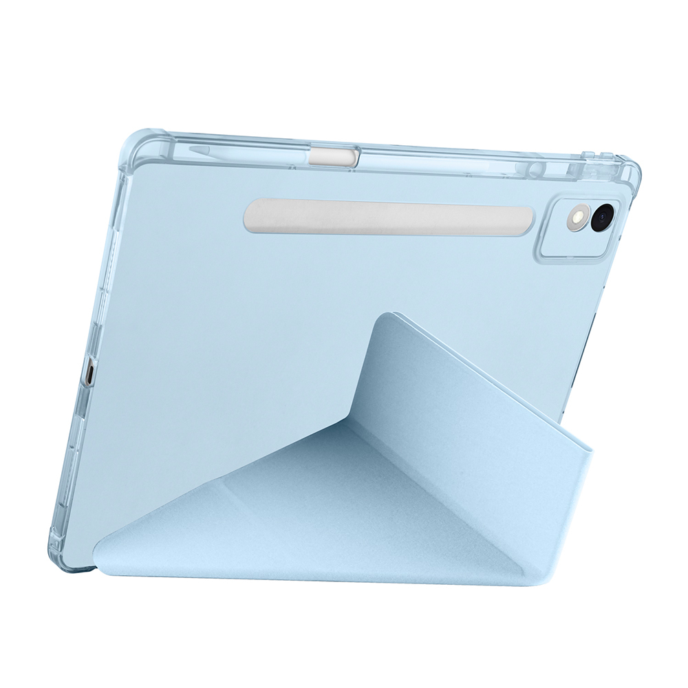 Lenovo Idea Tab Pro 12.7 TB-373FU Kılıf Zore Tri Folding Kalem Bölmeli Standlı Kılıf - 28
