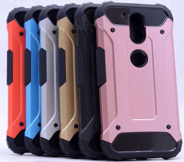 Lenovo Moto G4 Uyumlu Kılıf Zore Crash Silikon Kapak - 1