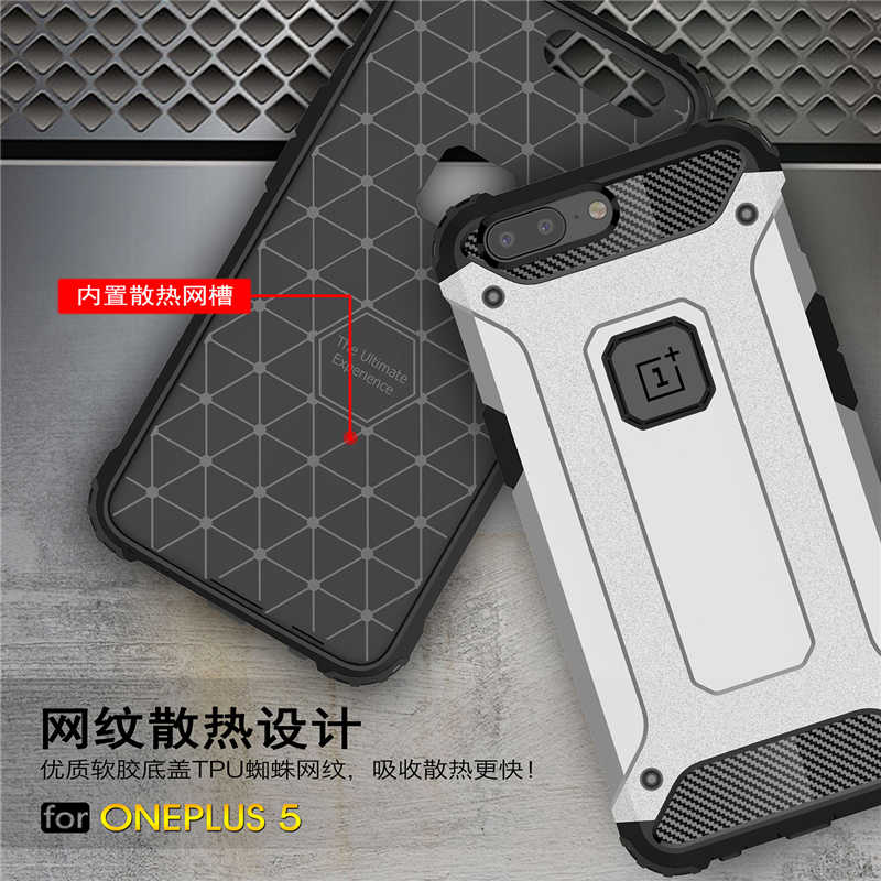OnePlus 5 Uyumlu Kılıf Zore Crash Silikon Kapak - 4