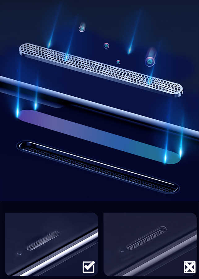 Apple iPhone 8 Uyumlu Zore Anti-Dust Mat Privacy Temperli Ekran Koruyucu - 4