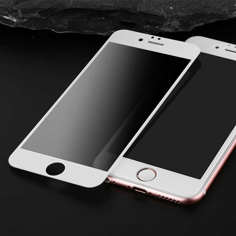 Apple iPhone 8 Uyumlu Zore Anti-Dust Mat Privacy Temperli Ekran Koruyucu - 9