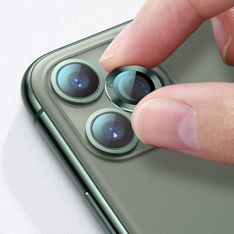Apple iPhone 11 Pro Uyumlu CL-02 Kamera Lens Koruyucu - 8