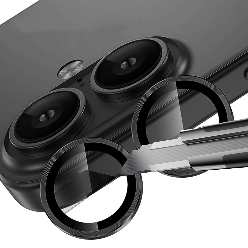 Apple iPhone 16 Uyumlu Zore Mikro Kamera Lens Koruyucu - 1