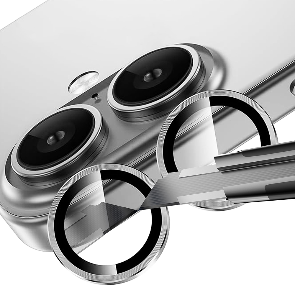 Apple iPhone 16 Uyumlu Zore Mikro Kamera Lens Koruyucu - 4