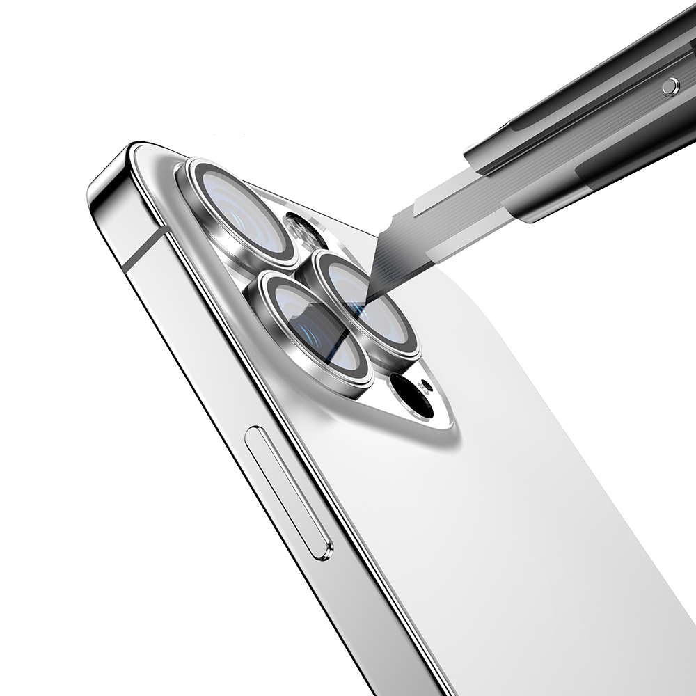 Apple iPhone 16 Pro Max Uyumlu Zore Mikro Kamera Lens Koruyucu - 3