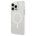 Apple iPhone 15 Pro Max Uyumlu Kılıf Zore Magsafe Şarj Özellikli Buzlu Transparan C-Pro Sert Kapak - 1