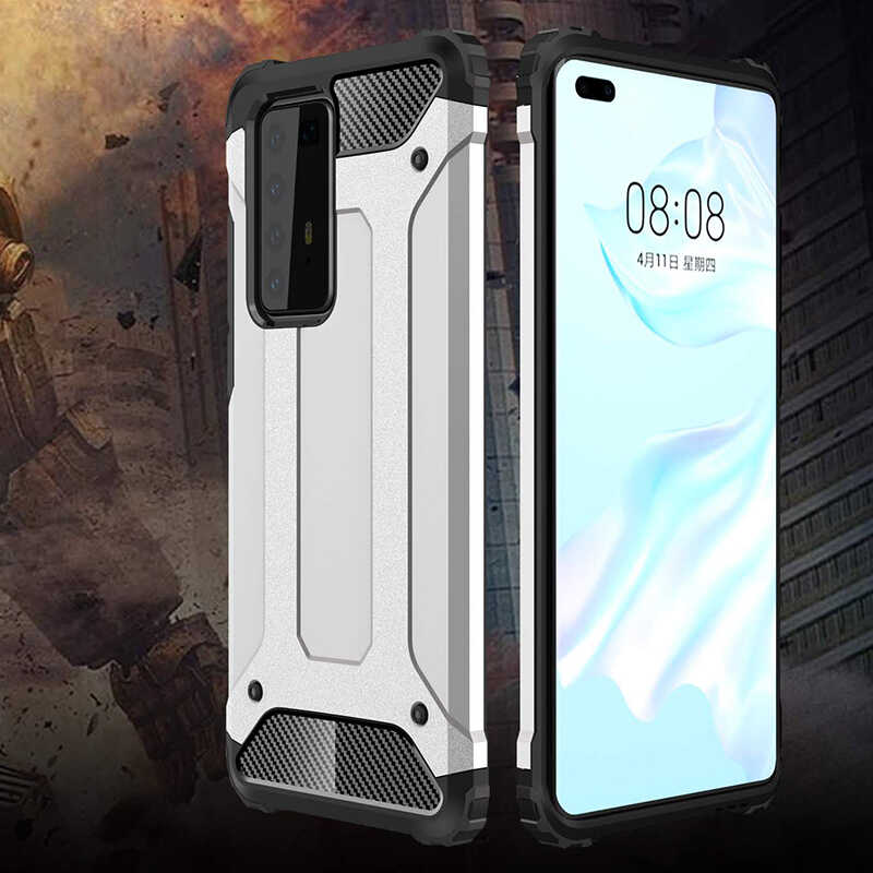 Huawei P40 Pro Uyumlu Kılıf Zore Crash Silikon Kapak - 1