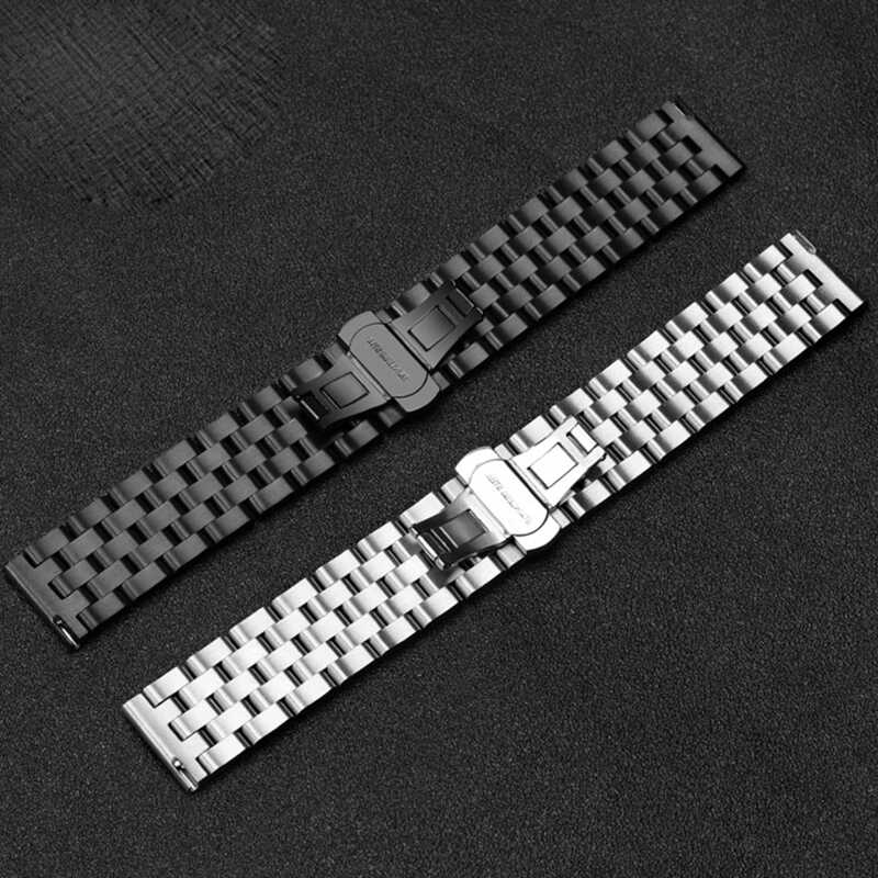 Samsung Galaxy Watch 46mm Uyumlu (22mm) KRD-20 Metal Kordon - 11
