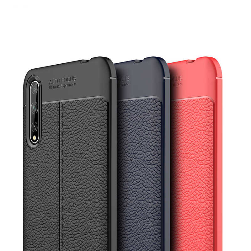Huawei P Smart S Uyumlu (Y8P) Kılıf Zore Niss Silikon Kapak - 1