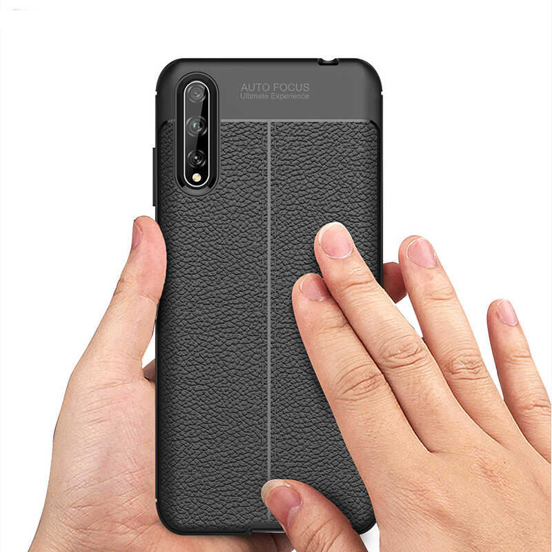 Huawei P Smart S Uyumlu (Y8P) Kılıf Zore Niss Silikon Kapak - 7