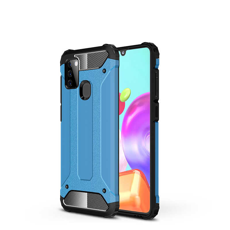 Samsung Galaxy A21S Uyumlu Kılıf Zore Crash Silikon Kapak - 1