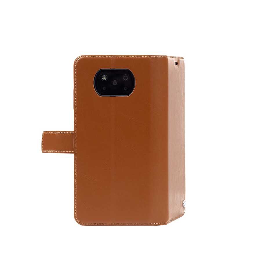 Samsung Galaxy A21S Uyumlu Kılıf Zore Kar Deluxe Kapaklı Kılıf - 13