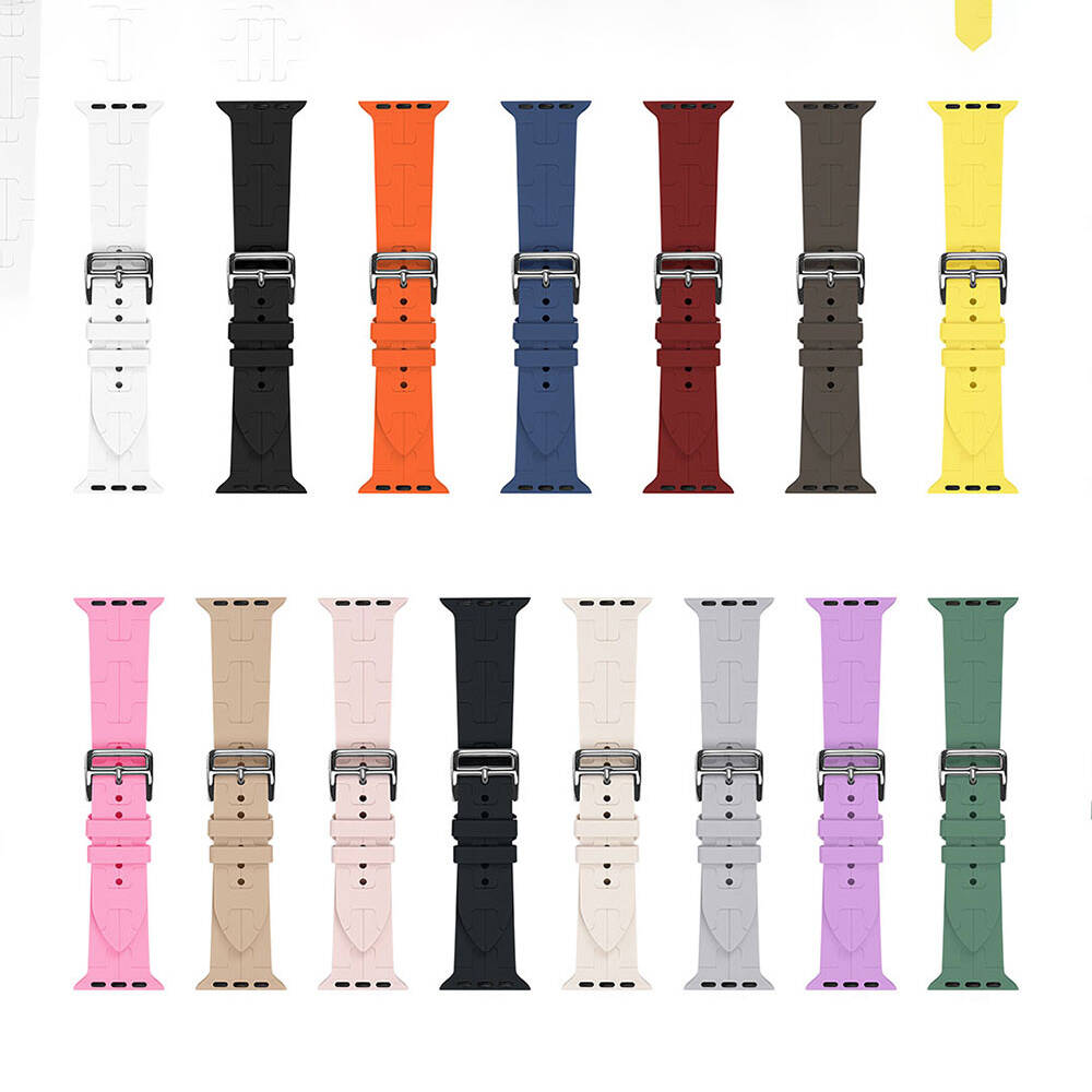 Apple Watch Ultra 49mm Uyumlu KRD-92 Silikon Kordon - 1