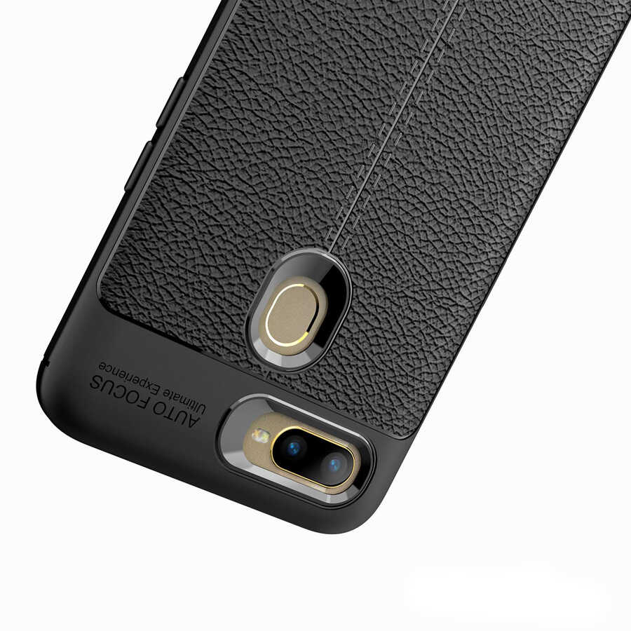Oppo A7X Uyumlu Kılıf Zore Niss Silikon Kapak - 2