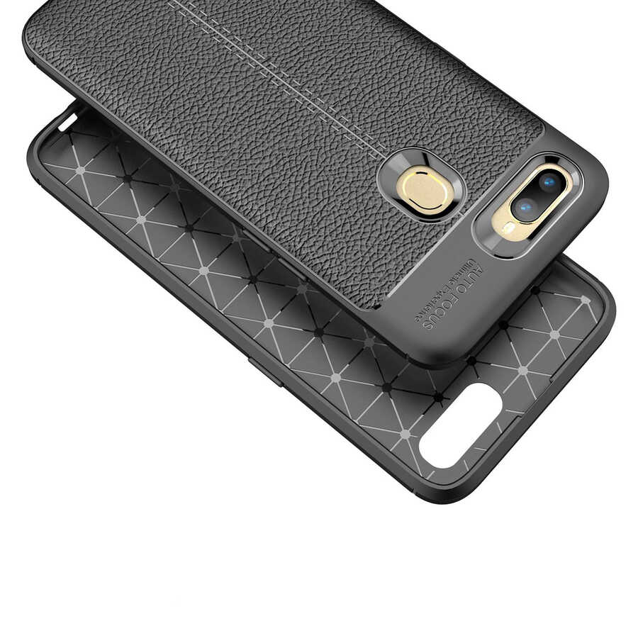 Oppo A7X Uyumlu Kılıf Zore Niss Silikon Kapak - 3