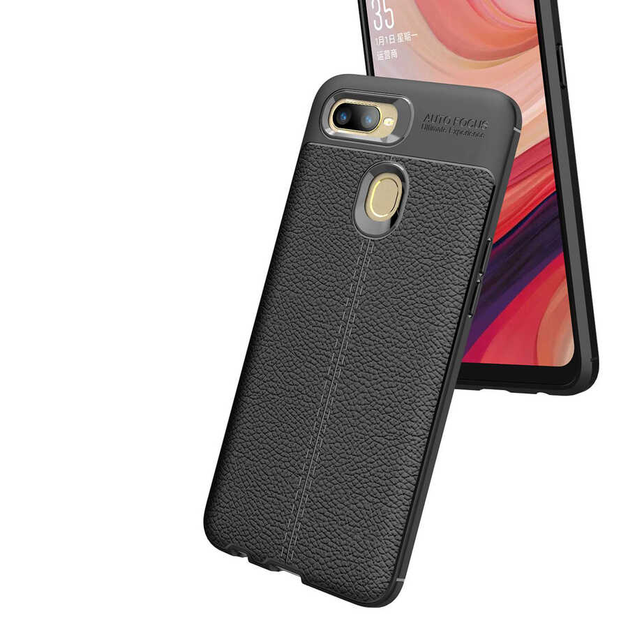 Oppo A7X Uyumlu Kılıf Zore Niss Silikon Kapak - 10
