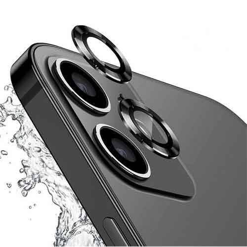 Apple iPhone 12 Mini Uyumlu Zore CL-12 Premium Safir Parmak İzi Bırakmayan Anti-Reflective Kamera Lens Koruyucu - 1