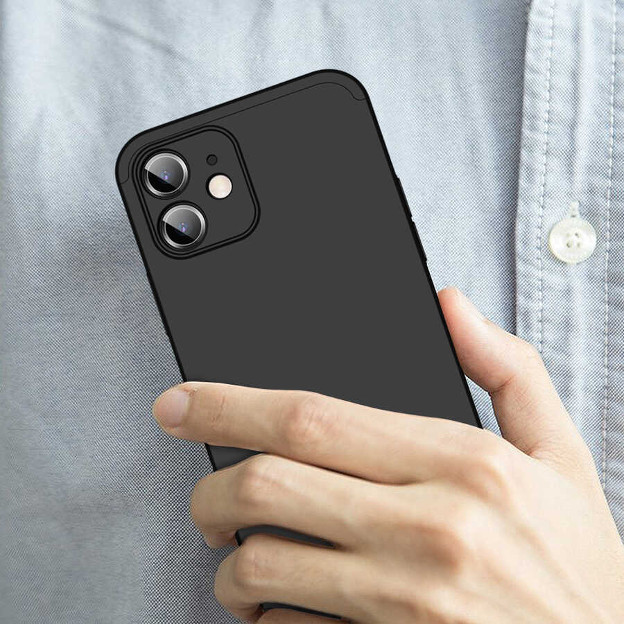 Apple iPhone 12 Mini Uyumlu Kılıf Zore Ays Kapak - 1
