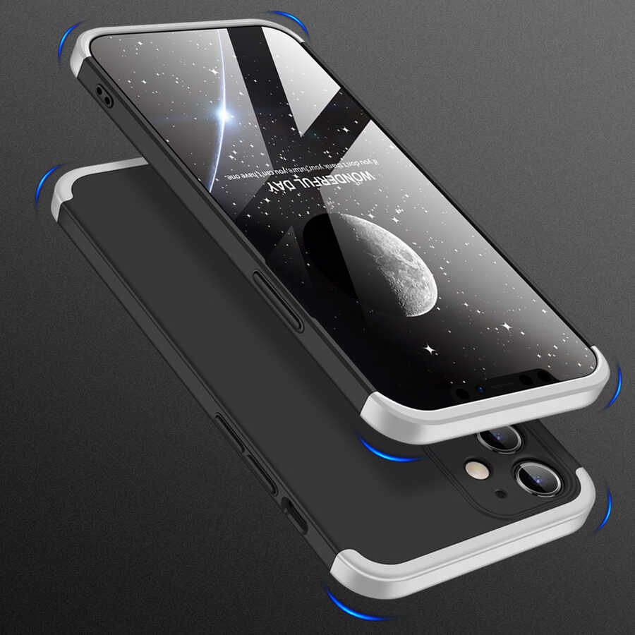 Apple iPhone 12 Mini Uyumlu Kılıf Zore Ays Kapak - 9