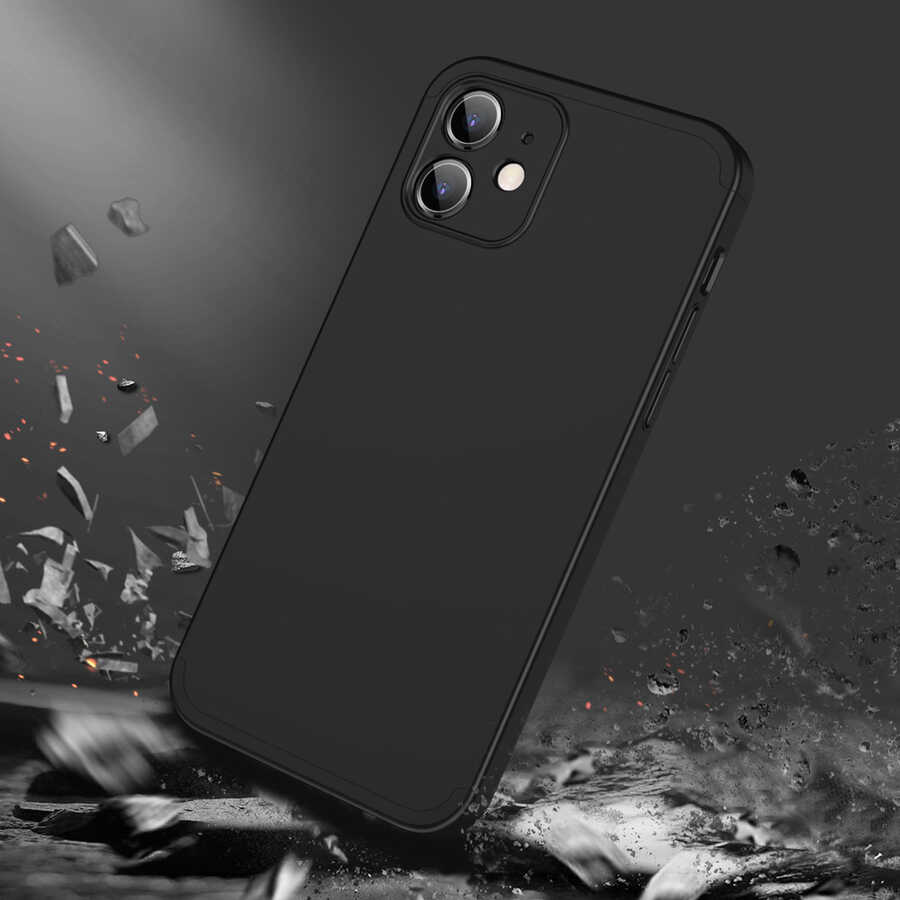 Apple iPhone 12 Mini Uyumlu Kılıf Zore Ays Kapak - 10