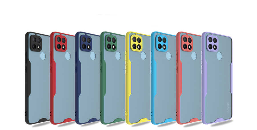 Oppo A15 Uyumlu Kılıf Zore Parfe Kapak - 1