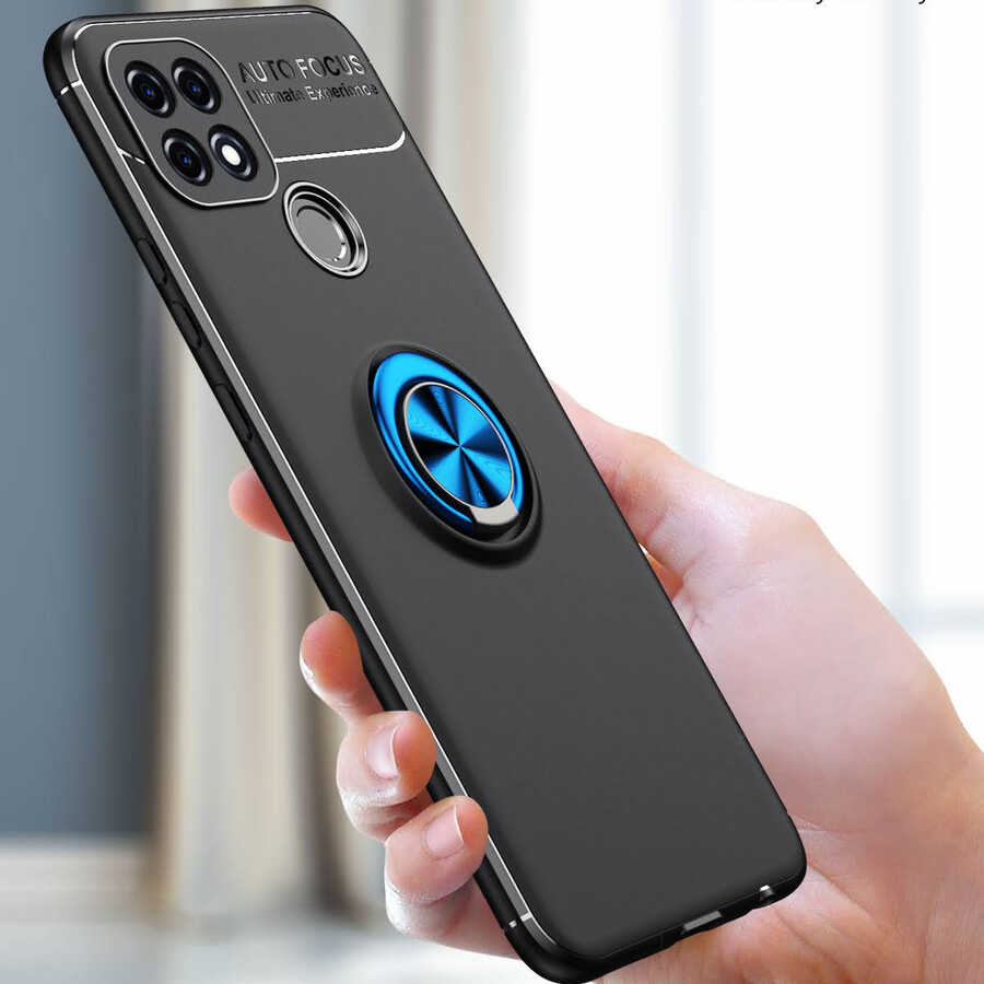Oppo A15 Uyumlu Kılıf Zore Ravel Silikon Kapak - 1