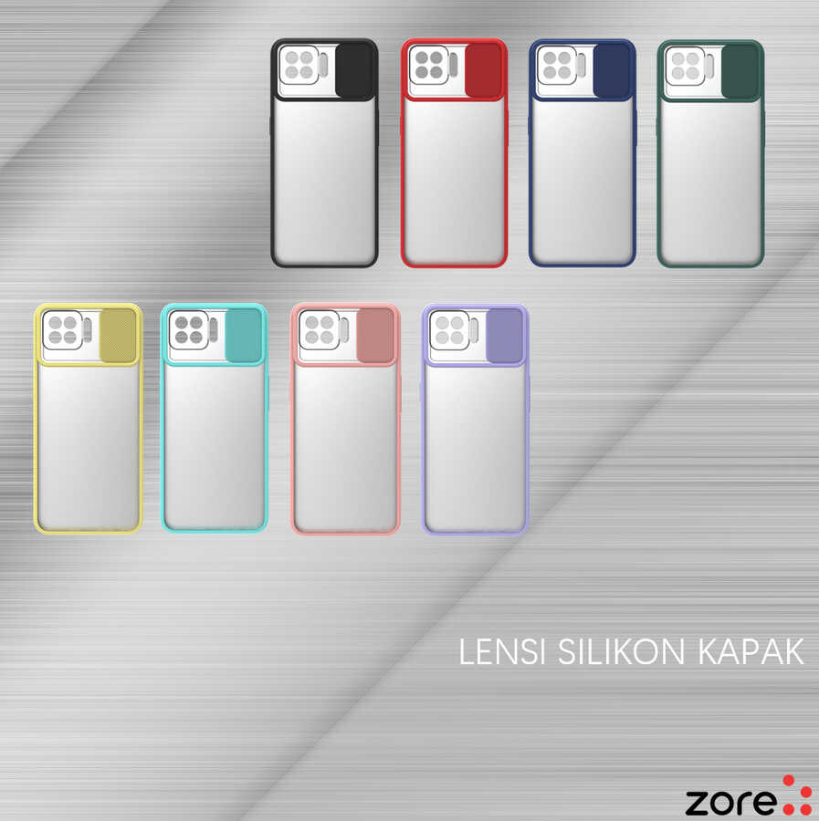 Oppo A73 Uyumlu Kılıf Zore Lensi Kapak - 1