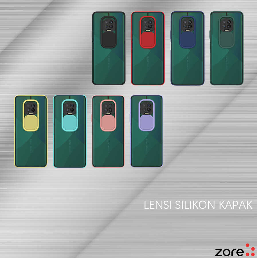 Infinix Note 7 Uyumlu Kılıf Zore Lensi Kapak - 1