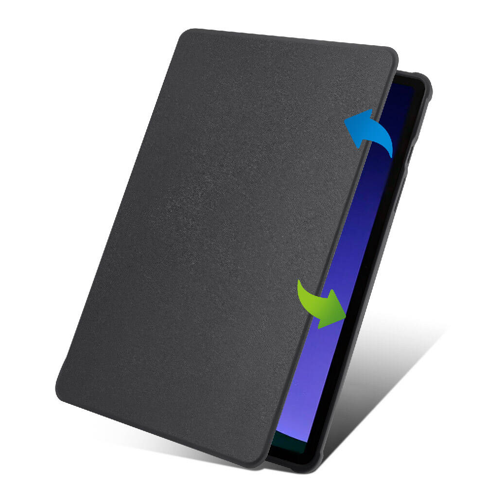 Samsung Galaxy Tab S9 Uyumlu Kılıf Zore Termik Kalem Bölmeli Dönebilen Standlı Kılıf - 7