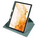 Samsung Galaxy Tab S9 Plus Uyumlu Kılıf Zore Termik Kalem Bölmeli Dönebilen Standlı Kılıf - 23