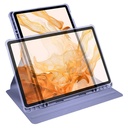 Samsung Galaxy Tab S9 Plus Uyumlu Kılıf Zore Termik Kalem Bölmeli Dönebilen Standlı Kılıf - 45