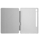 Samsung Galaxy Tab S9 Uyumlu Kılıf Zore Tri Folding Kalem Bölmeli Standlı Kılıf - 4