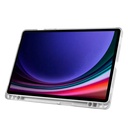 Samsung Galaxy Tab S9 Uyumlu Kılıf Zore Tri Folding Kalem Bölmeli Standlı Kılıf - 5